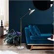 Maklaine Floor Lamp in Polished Brass