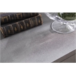 Maklaine Faux Shagreen Gray Nightstand Rectangular 35