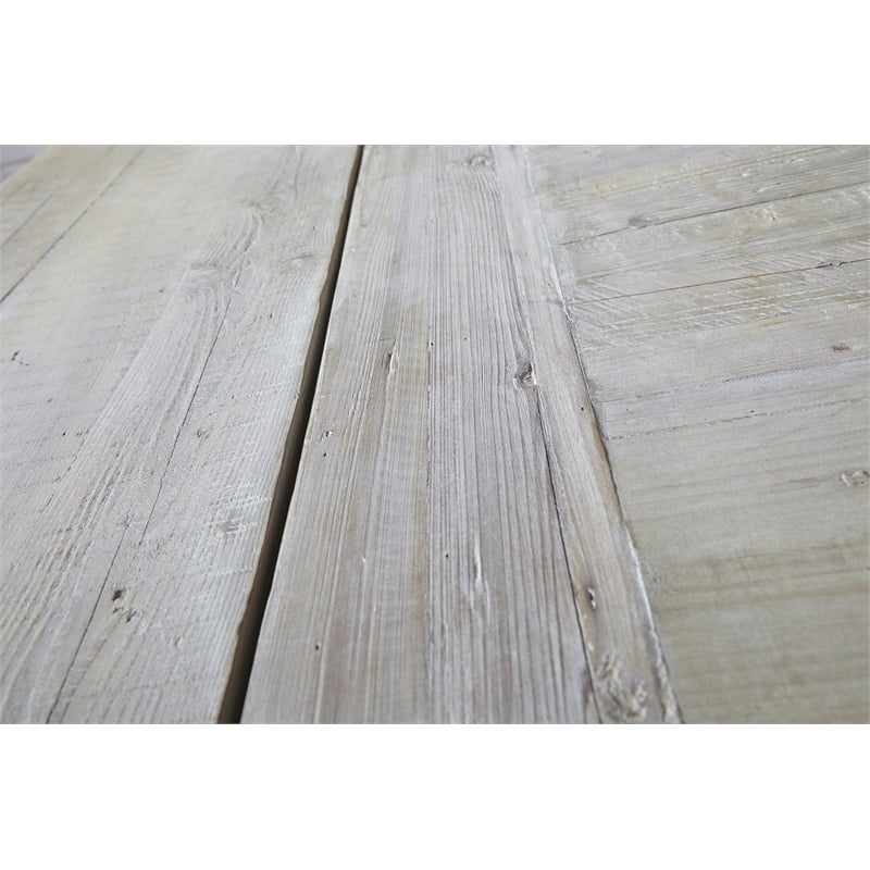 Maklaine Extendable Dining Table in Smoke Gray