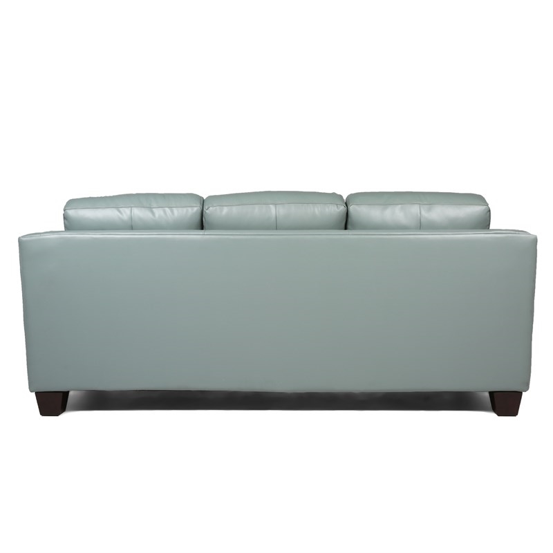 Maklaine tufted leather sofa hotsell