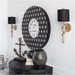 Maklaine Resin Tree Branch Fabric Shade Wall Sconce in Gold