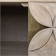 Maklaine 4 Cabinet Door Sideboard in Gold