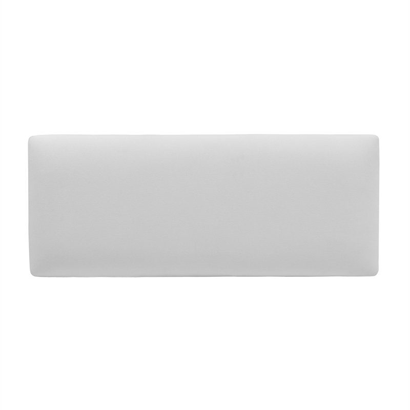 Maklaine Mid-Century Storage Hardwood Bench in Bright White