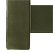 Maklaine Contemporary Tufted Wingback Queen Bed in Olive Green
