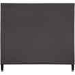 Maklaine Contemporary Upholstery Cream Velvet Full Bed