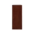 Maklaine Contemporary Engineered Wood 8 Drawer Dresser in Cherry