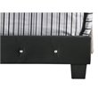 Maklaine Transitional Upholstered Velvet Full Bed in Black Finish