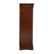 Maklaine Traditional Engineered Wood 7 Drawer Lingerie Chest in Cappuccino