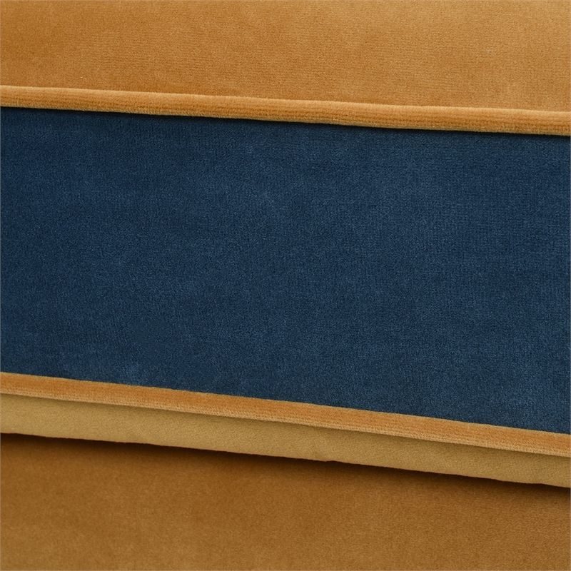 Maklaine Modern Fabric Arm Chair in Floral and Leopard Finish