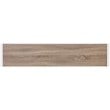 Maklaine Engineered Wood Top Console Table in Mocha Gray and White