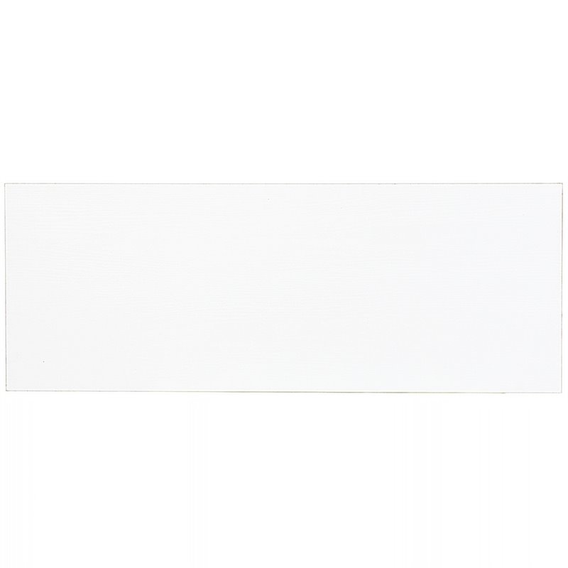 Maklaine Modern Wooden 4 Shelf Bookcase in White and Champagne