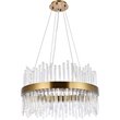 Maklaine 16 Light Royal Cut Crystal Chandelier in Gold Finish