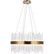 Maklaine 16 Light Royal Cut Crystal Chandelier in Gold Finish
