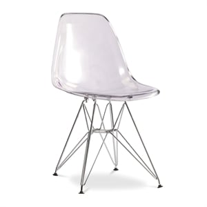 Maklaine 21.75 inches Plastic and Wood Kids Playroom Chairs in Gray (Set of 2)
