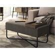Maklaine Modern / Contemporary Engineered Wood Bench in Brown Finish