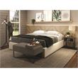 Maklaine Modern / Contemporary Engineered Wood Bench in Brown Finish