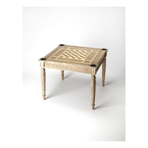 Maklaine Modern / Contemporary Multi-Game Card Table - Driftwood in Gray