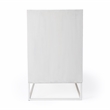 Maklaine Modern / Contemporary White Finish Wooden Sideboard