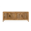 Maklaine Modern / Contemporary Wooden Server in Brown Finish