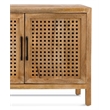 Maklaine Modern / Contemporary Wooden Server in Brown Finish