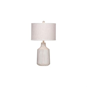 Maklaine Modern / Contemporary Dalton Table Lamp in Beige Stone