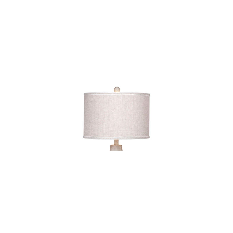 Maklaine Modern / Contemporary Dalton Table Lamp in Beige Stone