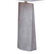 Maklaine Modern / Contemporary Cement Stone Table Lamp in Gray