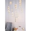 Maklaine Modern 16 Light Royal Cut Crystal LED Pendant in Chrome Finish