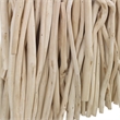 Maklaine Square Transitional Wood Wall Decor in Natural Finish