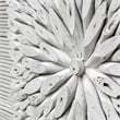 Maklaine Handcrafted Transitional Wood Wall Decor in White Washed