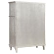 Maklaine 6-Drawer Contemporary Wood Chest in Silver Oak Finish