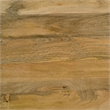Maklaine Wood Rectangular Dining Table in Natural Mango and Black