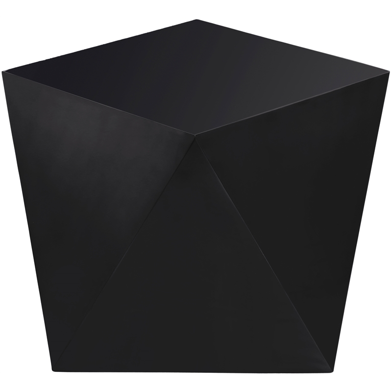 Maklaine Contemporary 19.5''H x 20''W x 20''D Diamond Shaped Steel End Table