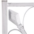 Maklaine Transitional Entryway Hall Tree in Distressed White