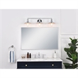 Maklaine 3 - Light Mid - Century Metal Wall Sconce in Chrome