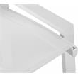 Maklaine Contemporary White Outdoor Patio Mesh Barstool (Set of 2)