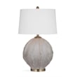 Maklaine Modern / Contemporary Table Lamp in Gray Finish Resin