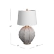 Maklaine Modern / Contemporary Table Lamp in Gray Finish Resin