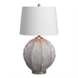 Maklaine Modern / Contemporary Table Lamp in Gray Finish Resin