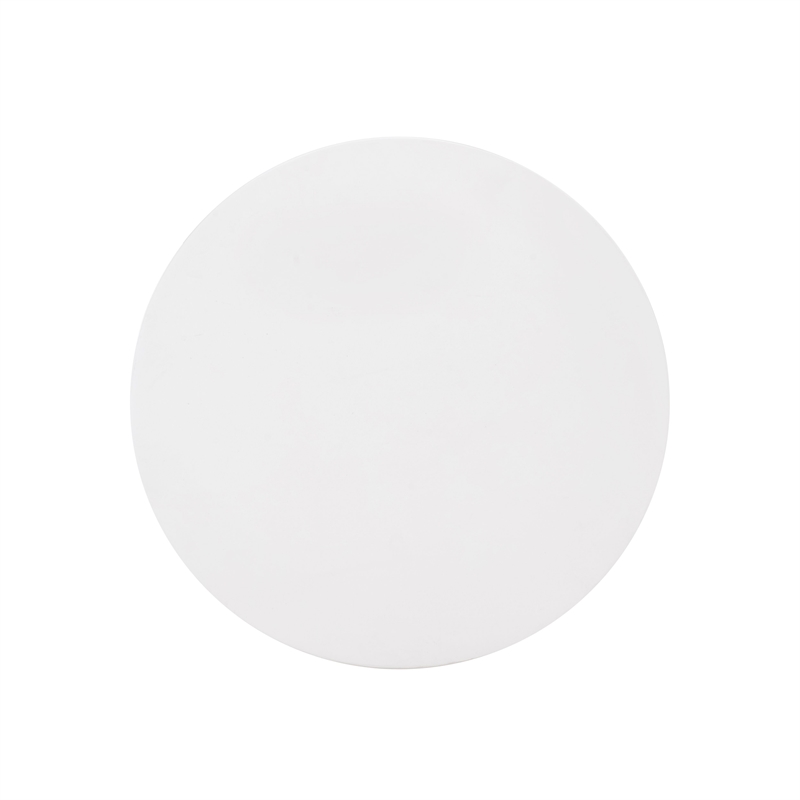 Maklaine Modern Contemporary Gray Ombre Concrete Round Stool