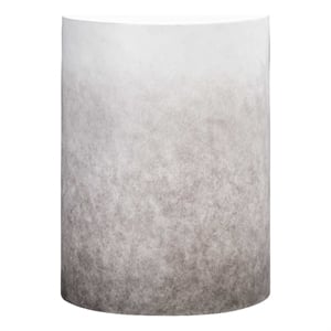 Maklaine Modern Contemporary Gray Ombre Concrete Round Stool