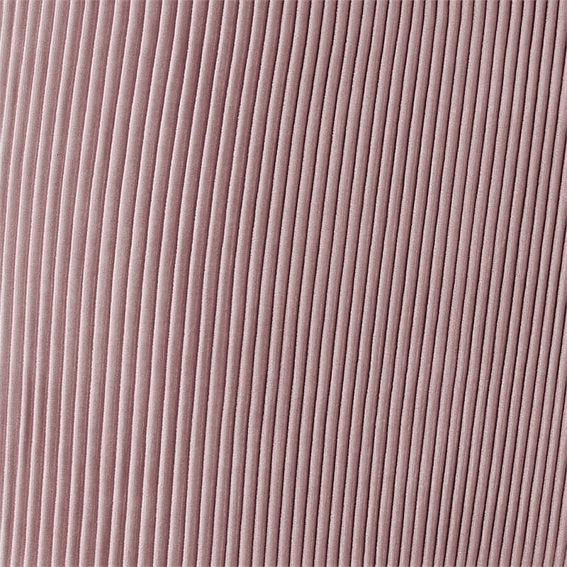 Maklaine Modern Contemporary Pleated Mauve Velvet Side Chair