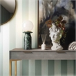 Maklaine Modern Contemporary Malachite Green Marble Finish Lamp