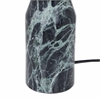 Maklaine Modern Contemporary Malachite Green Marble Finish Lamp