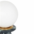 Maklaine Modern Contemporary Malachite Green Marble Finish Lamp