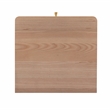 Maklaine Modern Contemporary Cane Wood Nightstand in Natural Finish