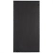 Maklaine Contemporary Iron Metal and MDF Window Mirror in Black