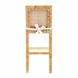 Maklaine Modern / Contemporary Handmade Natural Rattan Bar Stool