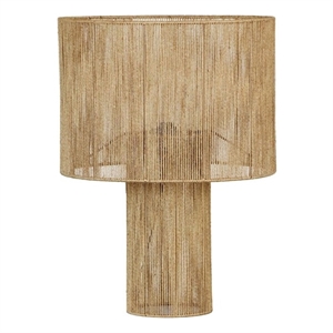 Maklaine Modern / Contemporary Handmade Natural Large Table Lamp