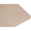 Maklaine Contemporary Rich Natural Finish Oak Veneer Dining Table